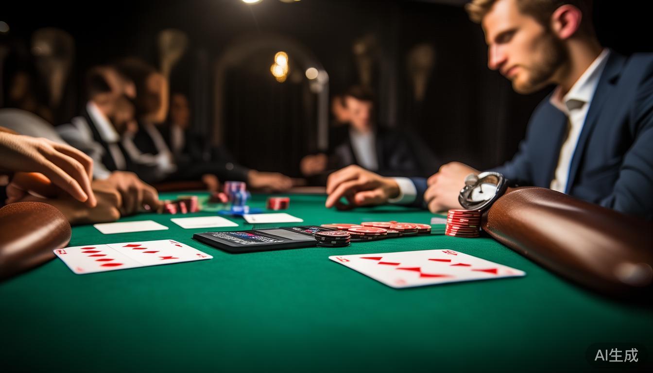 德州扑克软件玩法：维持冷静集中，认真观察对手赢比赛